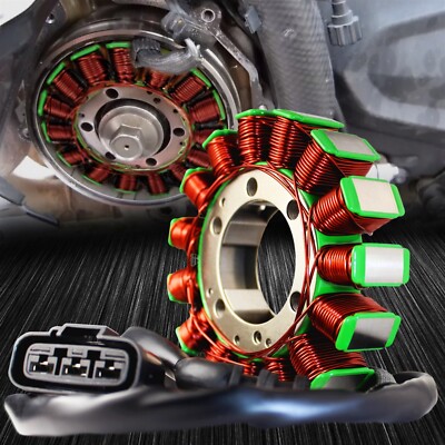 OE Stator Assy/Magneto Generator Coil+Gasket 11-23 Ninja ZX10R ZX