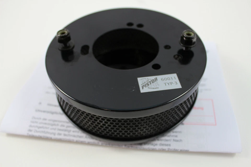 DRAGTRON Luftfilter schwarz für Harley für S&S , CV ,EFI mitTeilegutachten - Bild 2 von 3