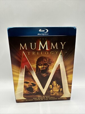 THE MUMMY TRILOGY - Mummy/Returns/Tomb Of Dragon Emperor BLU-RAY