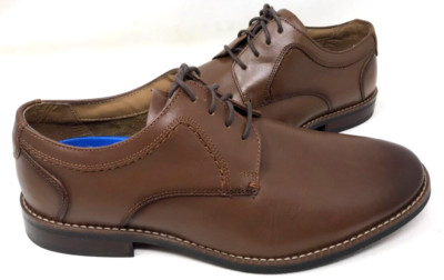 Nunn Bush Men's Westwood Flex Lace Up Oxfords Dress Shoes Brown Size:9.5 151K
