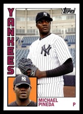 MICHAEL PINEDA ⚾ 2012 Topps Archives Baseball Card #167 NY Yankees