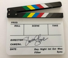 Sharon Stone signed movie clapperboard AFTAL & UACC + Signing Details [16259]