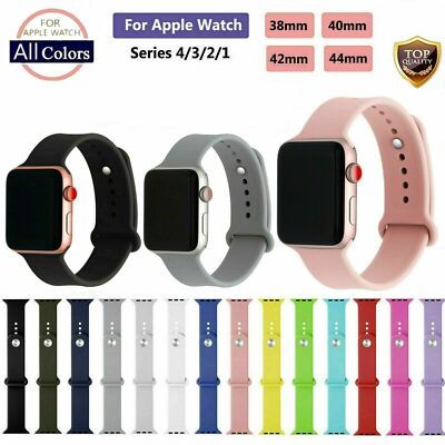 38/42mm Replacement Strap Soft Silicone 