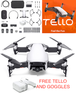 dji mavic air fly more combo arctic white