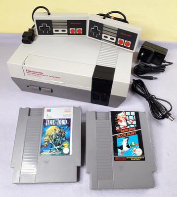 Nintendo NES Konsole Bundle komplett getestet GC Full Set Up Super Mario & Time Lord