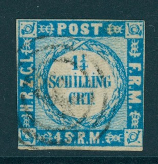 Schleswig Holstein Mi. Nr. 5 I gest. Fotobefund Möller BPP