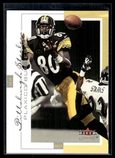 2001 Fleer Genuine Plaxico Burress Pittsburgh Steelers #79