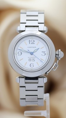 Cartier Pasha C Big Date 35mm Automatik W31044M7 