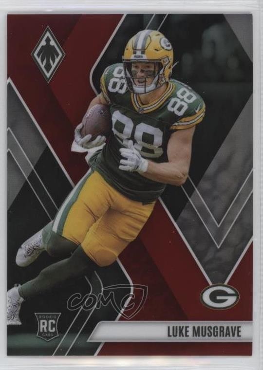 2023 Panini Phoenix Rookies Red 28/250 Luke Musgrave #160 Rookie RC 0c3