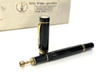 RARE L. MICHAEL FULTZ PARKER DUOFOLD HOLY WATER SPRINKLER SOLID 14K CAP END