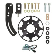 Msd  Crank Trigger Wheel Kit - Flying Magnet - Bbc - 7 In. - Black 86243