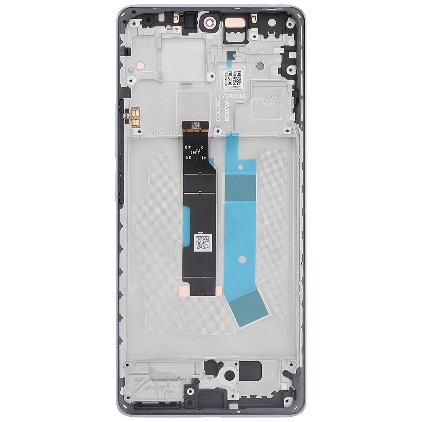 Écran Redmi Note 14 Pro 4G AMOLED haute luminosité avec châssis pour réparation tactile