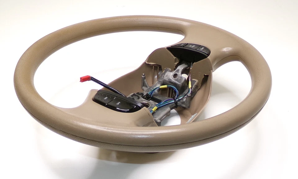 Volante vinilo marrón tostado superduty Ford Excursion 99-07 F250 F350 F-250 Foto 4 de 4