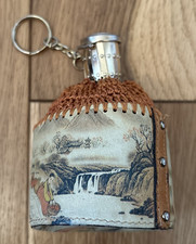 Vintage Chinese Korean Cricket Bag Box crochet fabric gold