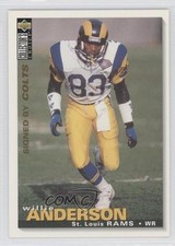 1995 Upper Deck Collector's Choice Willie Flipper Anderson #77 0q1p