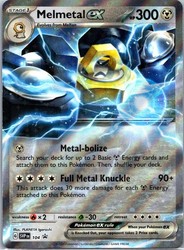 Melmetal ex 104 SVP Black Star Promo Holo