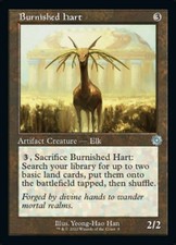 x4 Burnished Hart - Retro Frame - The Brothers' War - NM - MTG