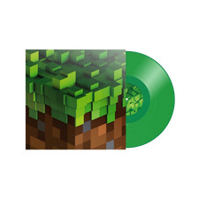 C418 - Minecraft Volume Alpha TRANSPARENT GREEN VINYL - SOUNDTRACK SEALED/COL