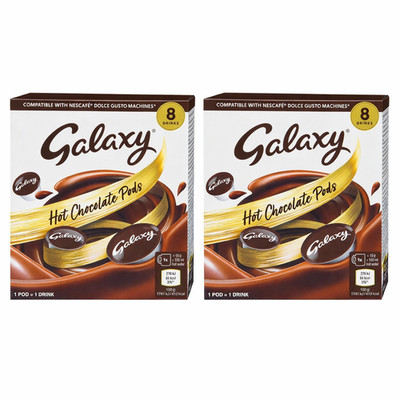 Galaxy Hot Chocolate Pods | 16 Portionen - Dolce Gusto kompatible Kapseln
