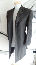 VINTAGE CROMBIE HEAVY WINTER WOOL COAT HANDMADE BY BENTALLS 46 CHEST .