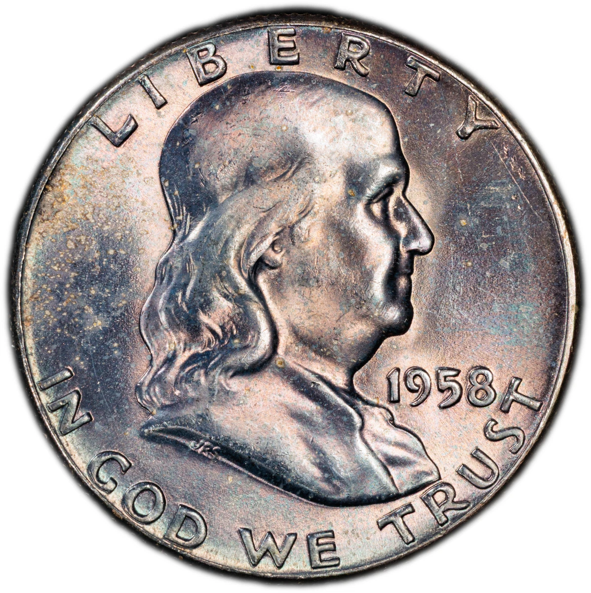 1958 Grade MS 64 Franklin Half Dollars (1948-1963) for sale | eBay