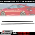 For Honda Civic Coupe 2D LH+RH Window Weather Stripping Molding Trim Seal Belt