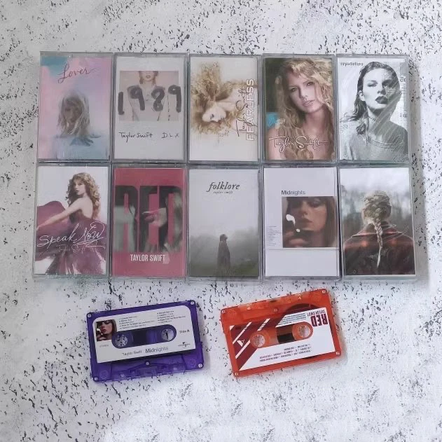 Taylor Swift - Complete Set of Thirteen Retro Album Tape Sealed Cassettes - Image 3 of 4