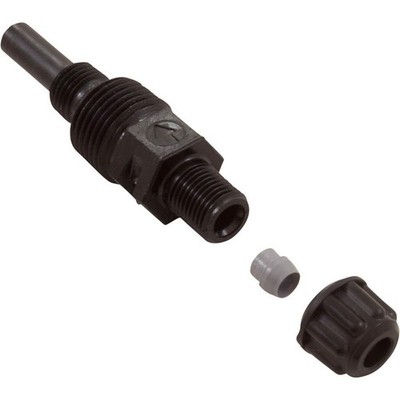 Injection Fitting Cmplt, Stenner, 1/4'', PVC