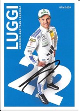 podpisana karta z autografem podpisana autograph card Lucas Auer DTM 2026