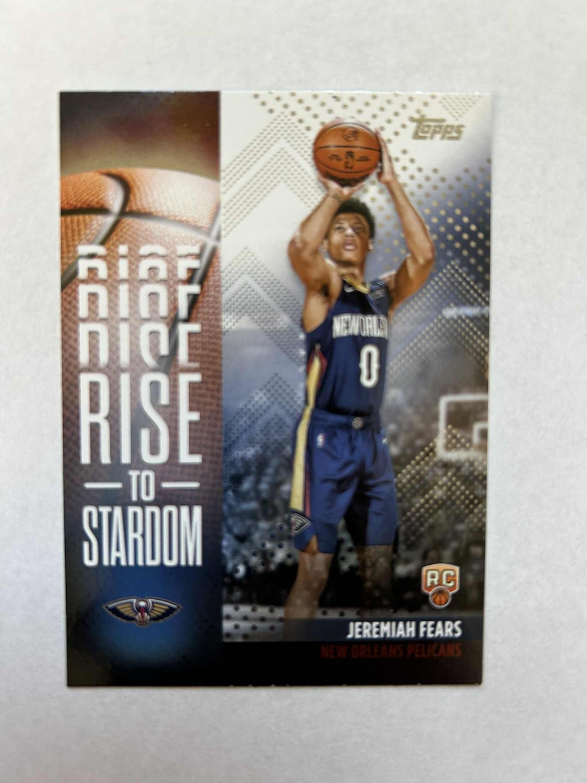 Jeremiah Fears RC, Rise to Stardom #RTS-7 - 2025-26 Topps