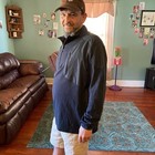 Bugatchi Pull Over Jacket with Pockets Gray LN