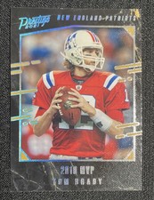 2021 Panini Prestige Tom Brady Prestigious Moments 2010 MVP #PM-16 Patriots