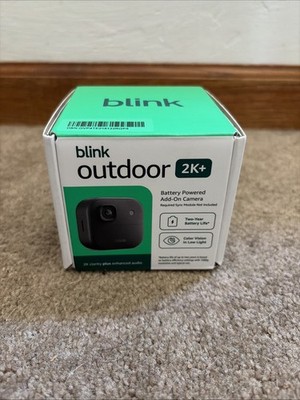 Blink Outdoor 2k+ Battery Powered Add-on Camera / New