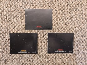 Lote 3 Wild Gunman Pinball Hogans Alley Folleto de instrucciones Manual Nintendo NES