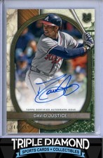 2025 Topps Museum David Justice Archival Autograph Auto #144/149 Braves B292
