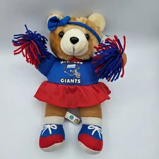 Vintage Good Stuff  New York Giants NFL 1998 Teddy Bear Cheerleader With Tag