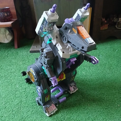 VTG 1986 G1 TRANSFORMERS Trypticon Hasbro Action Figure G1 TESTED WORKING READ