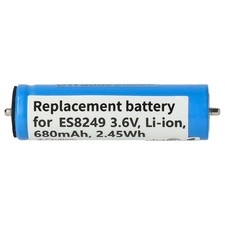 Akku für Panasonic ER-GP62 ERGP80 ER-HGP62 ER-GP81 ER-GP80 Rasierer 680mAh