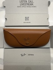 Rayban Meta Smart Glasses Skyler RW4010 Shiny Black with Case and Box Unused