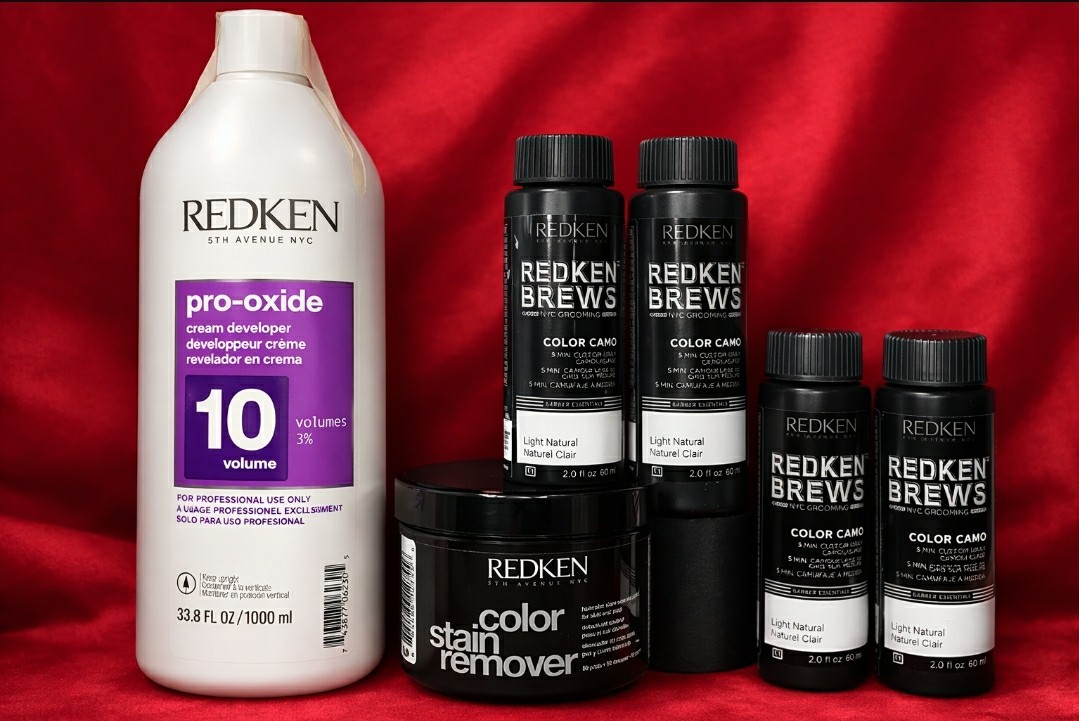 Redken Brews Camo Light Natural Set. Fast Shipping!
