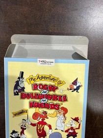 The Adventures of Rocky & Bullwinkle and Friends Nintendo Nes Complete CIB
