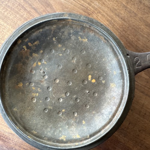 Vintage BSR Red Mountain Cast Iron Sauce Pan Stew Pot w/ Lid 2 Qt Quart - Picture 6 of 16