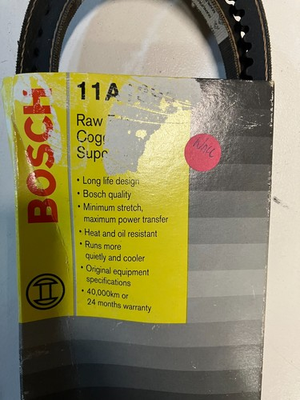 #ad Bosch 11A1395 Raw Edge Cogged Super V Belt Fan Drive NOS Holden Commodore AU $46.00