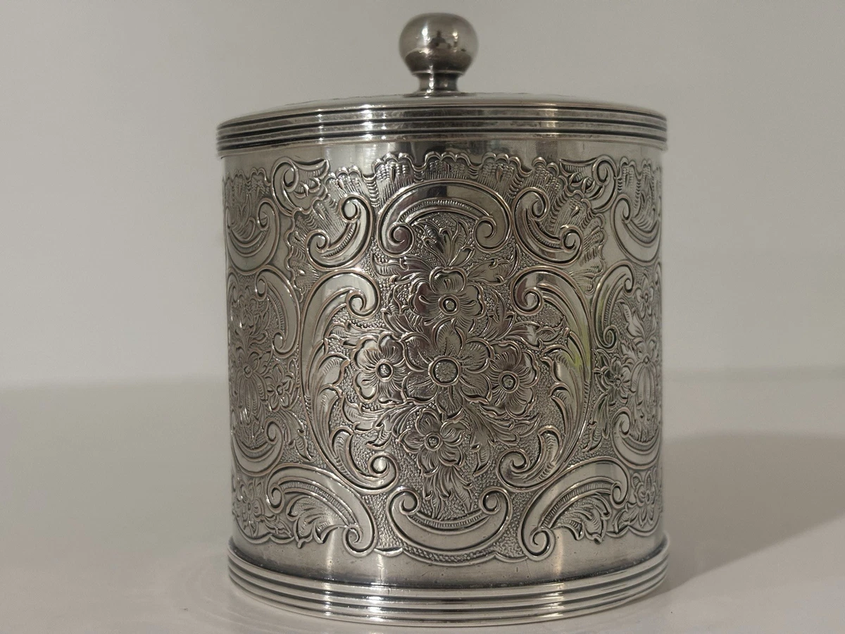 silverplate tea caddy products for sale | eBay