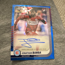 Jonathan Bamba Chicago Chrome 2025 /150 Auto