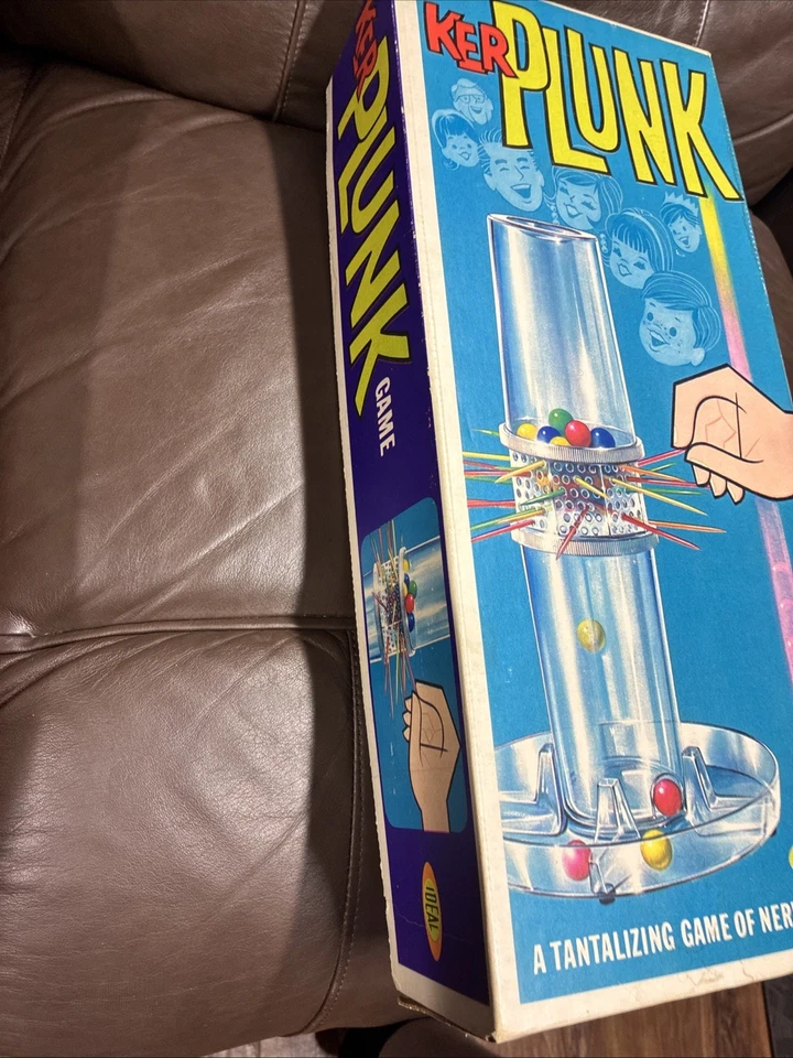Kerplunk Family Game 1967 Ideal Toy Corp Made In USA Vintage Retro - Image 4 of 4
