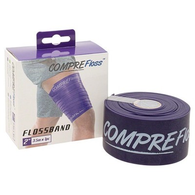 Flossband Level 3, 3.5m x 5 cm, stark, violett