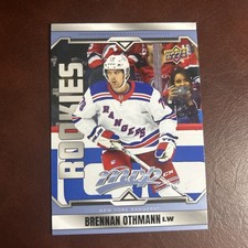 Brennan Othmann RC🏒 2024-25 Upper Deck MVP Base 233 ROOKIE  NY RANGERS QTY 🔥