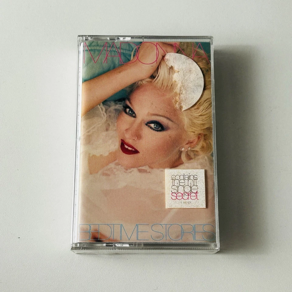 Madonna Bedtime Stories Cassette 1994 w Hype US W Bonus Single - Image 4 of 4