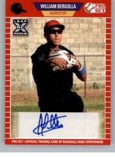2021 Pro Set Draft Red Baseball (Blaster Box Exclusive) Base or Autograph Cards